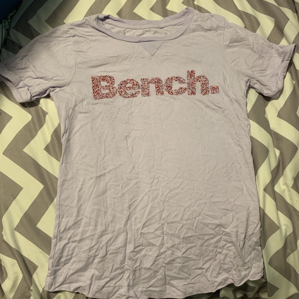 Purple bench T-shirt